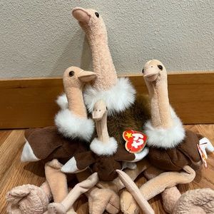Ty Stretch the Ostrich Family